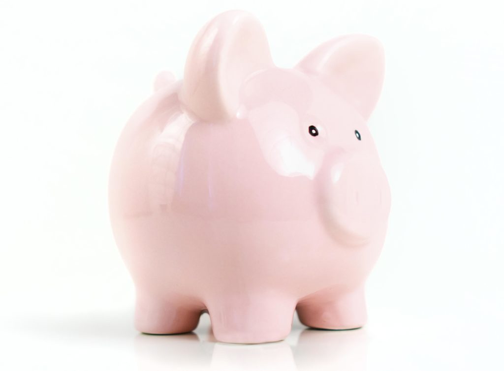Put money in a piggy bank using HSA funds